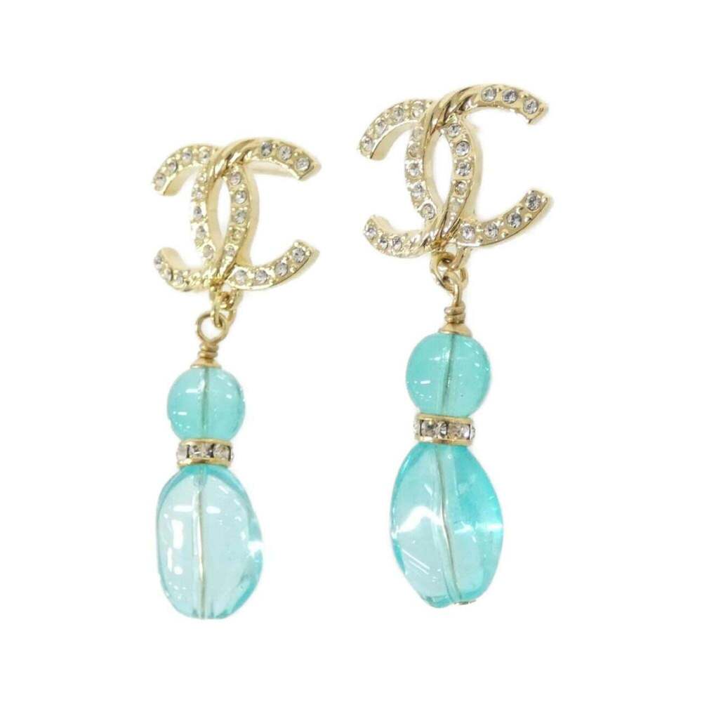 CHANEL Authentic Blue Earrings - Picture 2 of 3